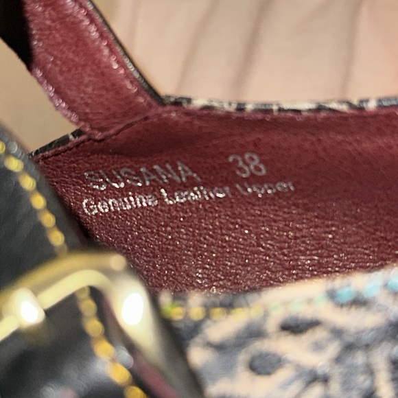 L'ARTISTE Susana T Strap Shoes Pristine Size 38 - Picture 14 of 16